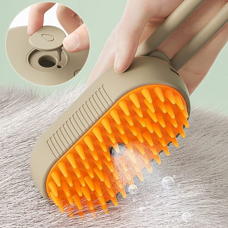 FurSteam Pet Grooming Brush