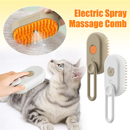 FurSteam Pet Grooming Brush