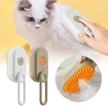 FurSteam Pet Grooming Brush