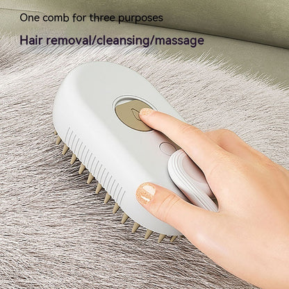 FurSteam Pet Grooming Brush