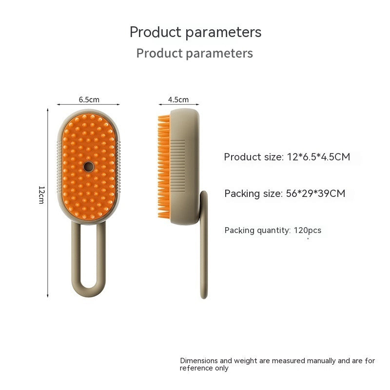 FurSteam Pet Grooming Brush