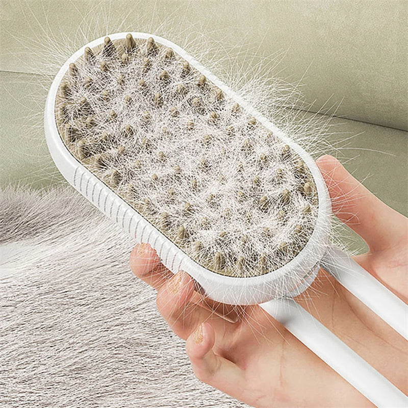 FurSteam Pet Grooming Brush